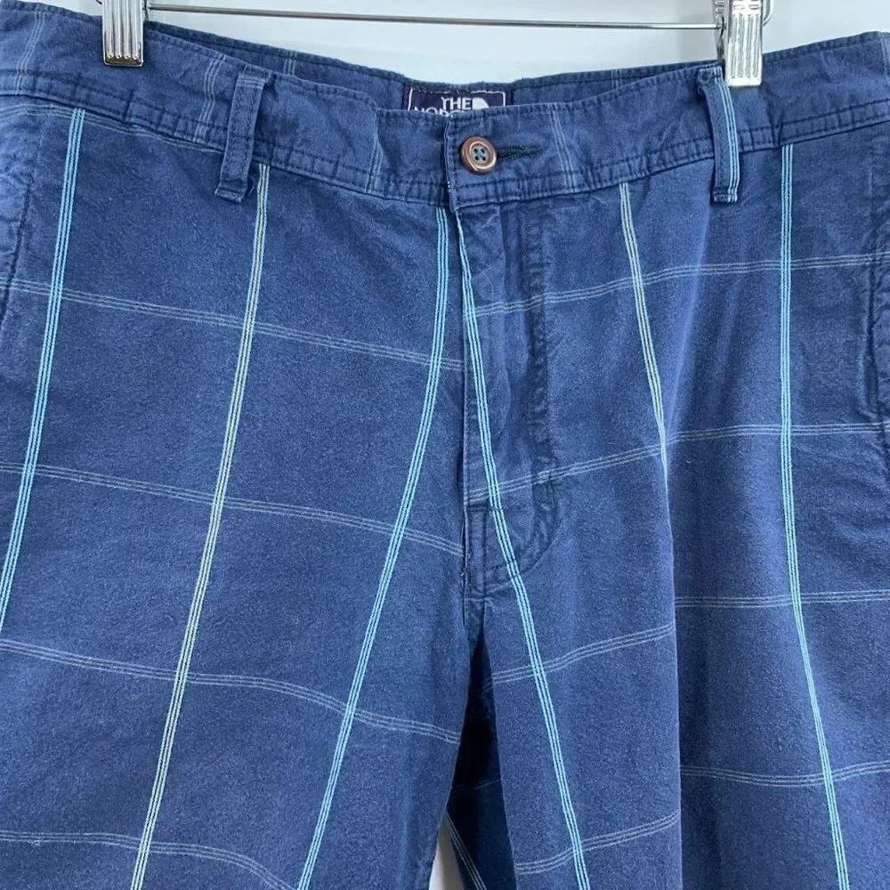 The North Face Men's Plaid Cotton Flat‎ Front 9